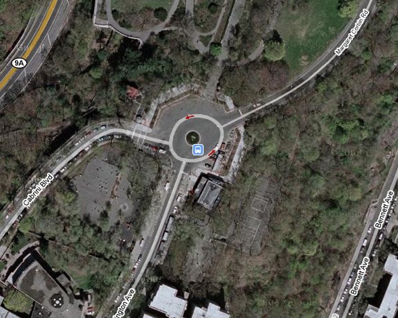 190th Street Subway Stop Topography 190th Street Subway Stop Topography
