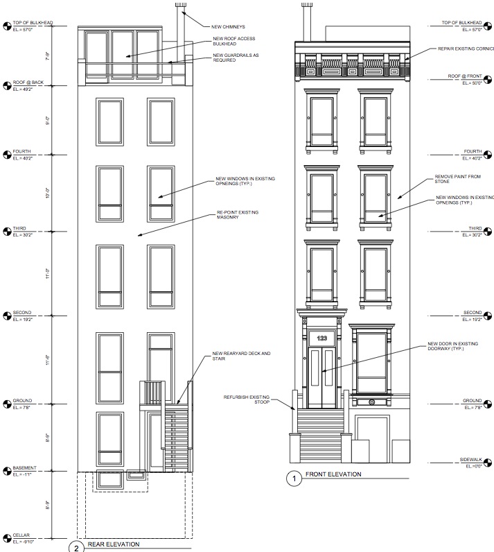 Townhouse Facade