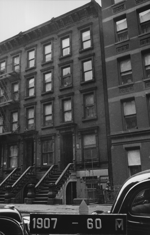 168 West 123rd Street Harlem Brownstone in 1940 168 West 123rd Street Harlem Brownstone in 1940