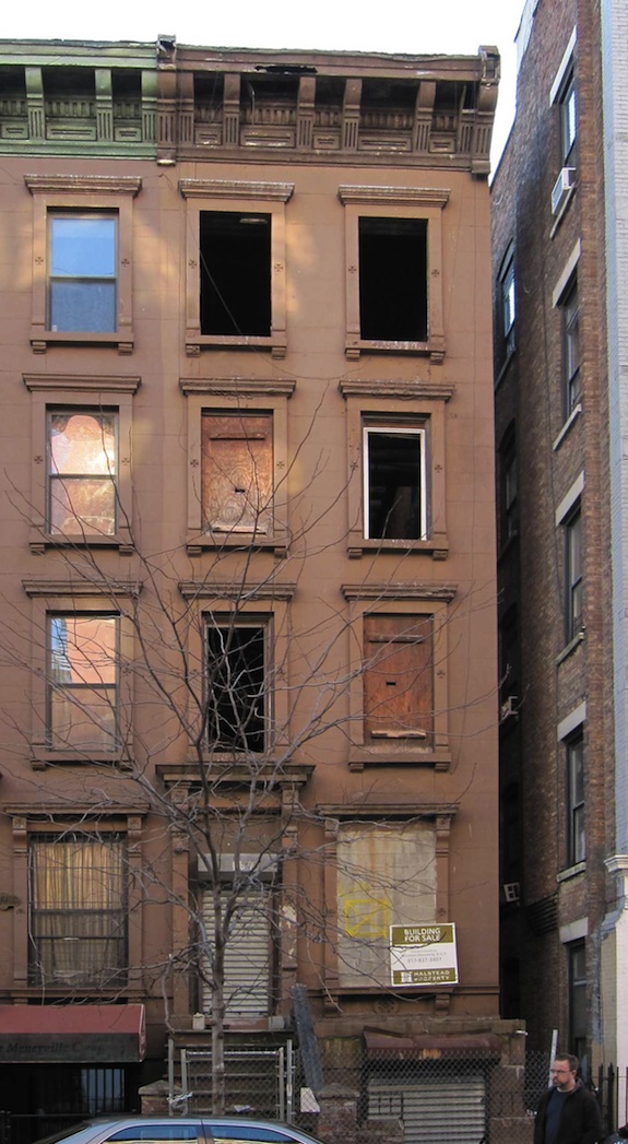 168 West 123rd Street Harlem Brownstone Shell, 2009 168 West 123rd Street Harlem Brownstone Shell, 2009