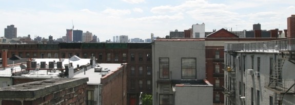 View from the roof of 168 West 123rd Street, Harlem View from the roof of 168 West 123rd Street, Harlem