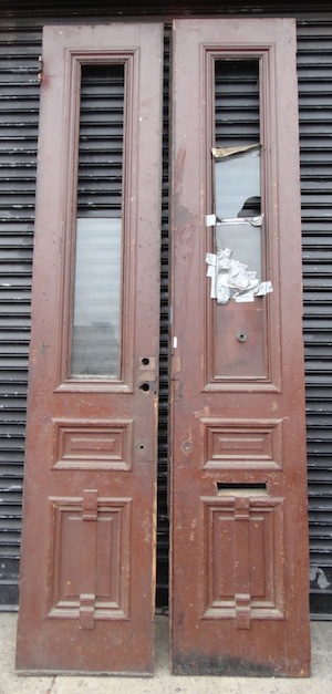 Inside of an old door from a Harlem browntone Inside of an old door from a Harlem browntone