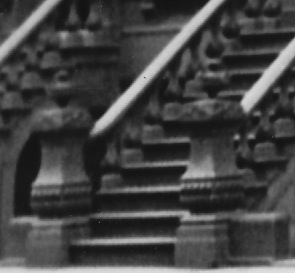 newel post inials 164 W 123rd Street