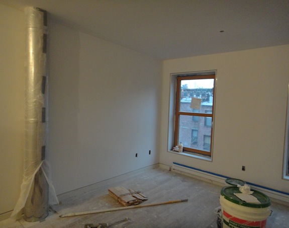 corner of dirty studio