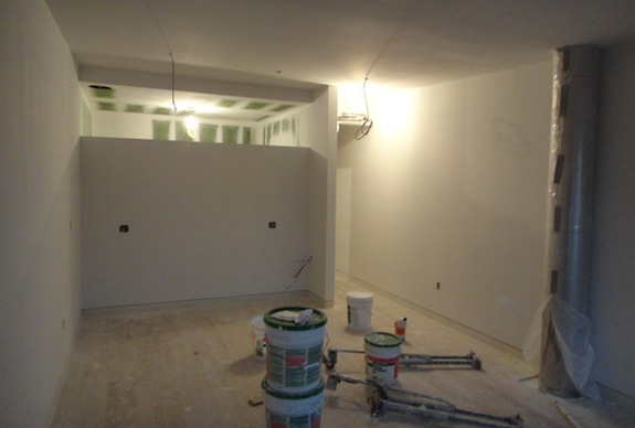dirty studio painted