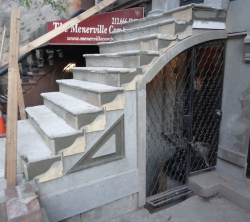 Brownstone stoop repair Brownstone stoop repair